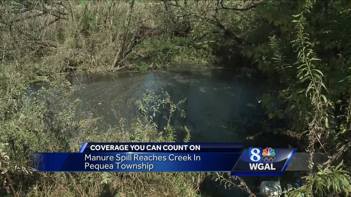 Manure spill reaches creek in Lancaster County