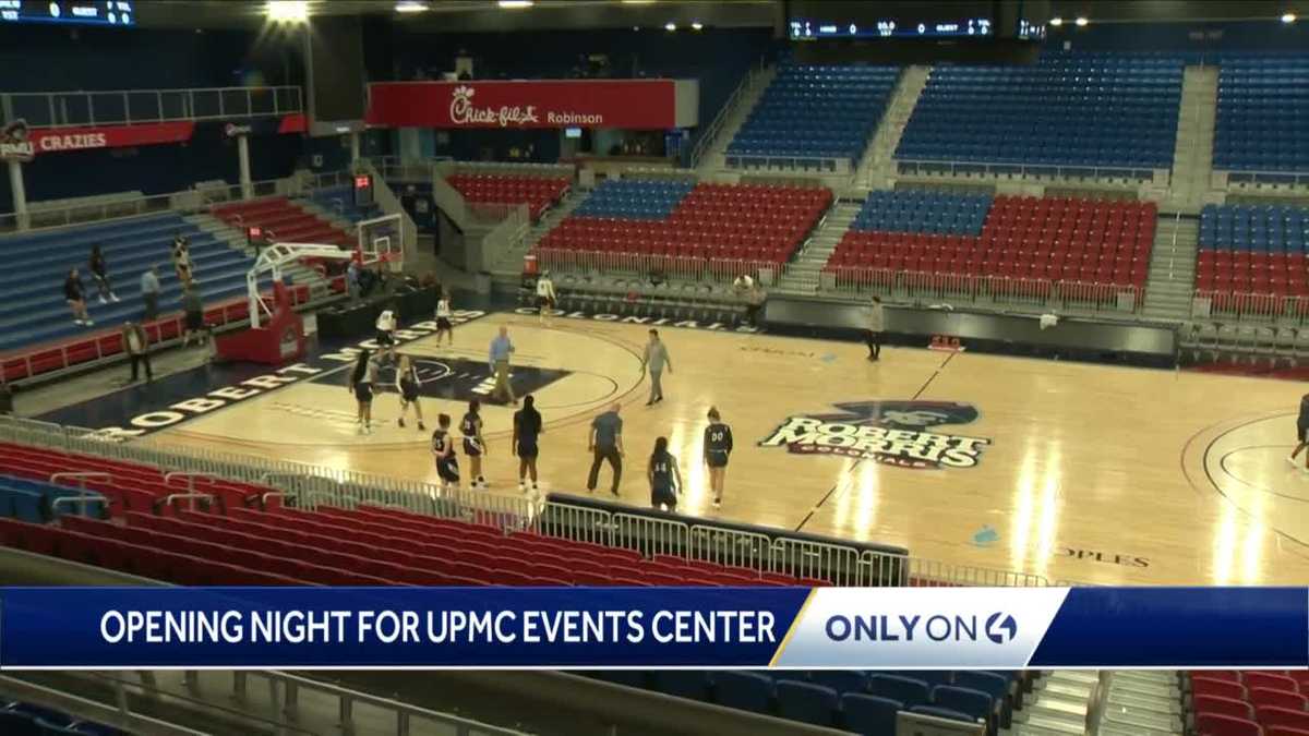 Robert Morris holds first basketball game at new UPMC Events Center