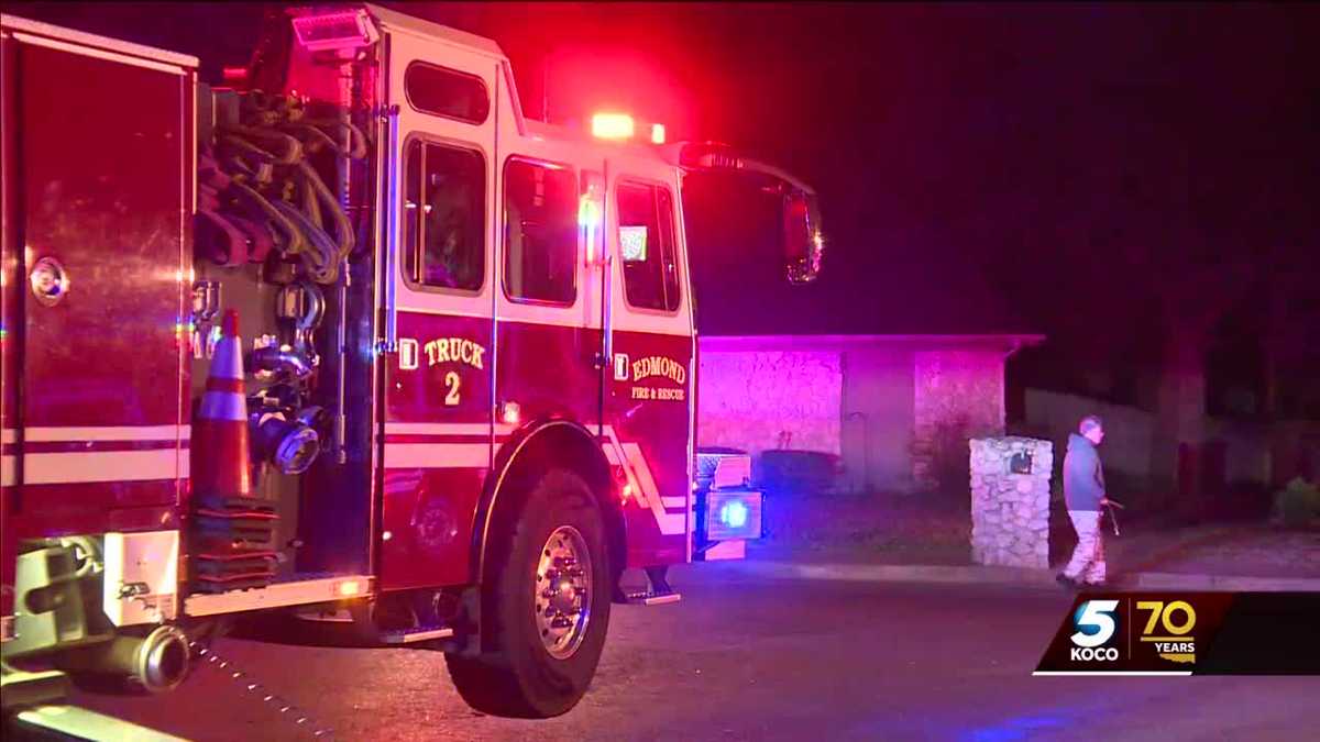 Person, pet escape to safety after Edmond home catches fire