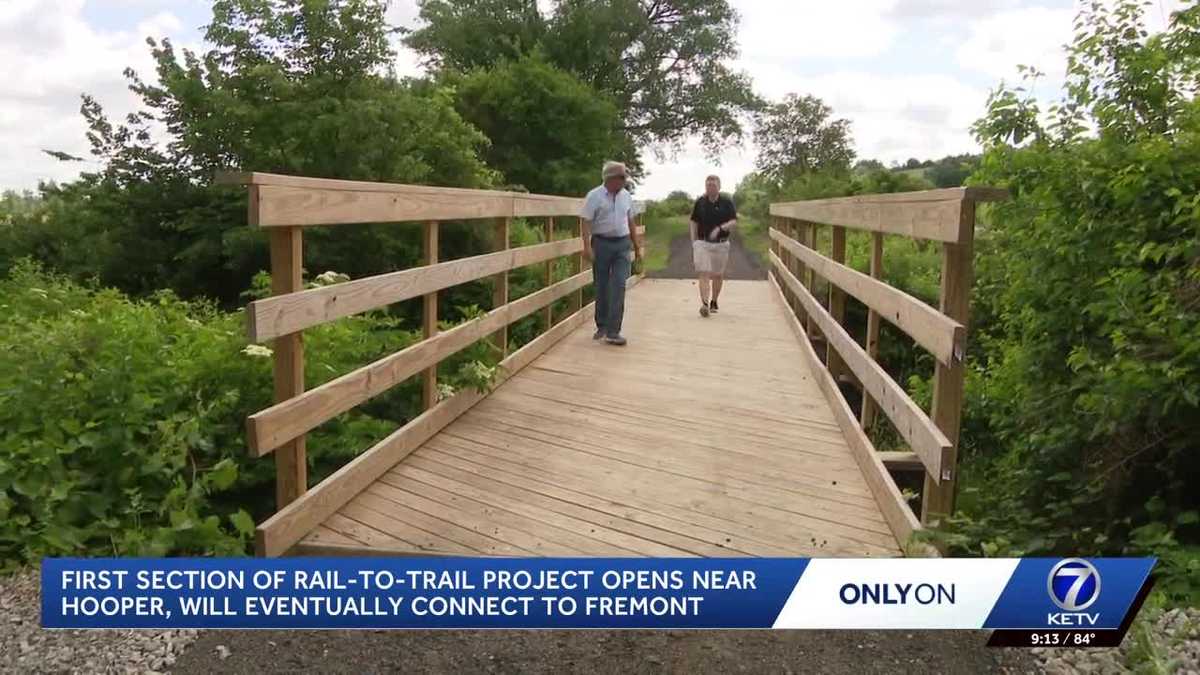 First stretch of Nebraska rail-to-trail project opens in Hooper