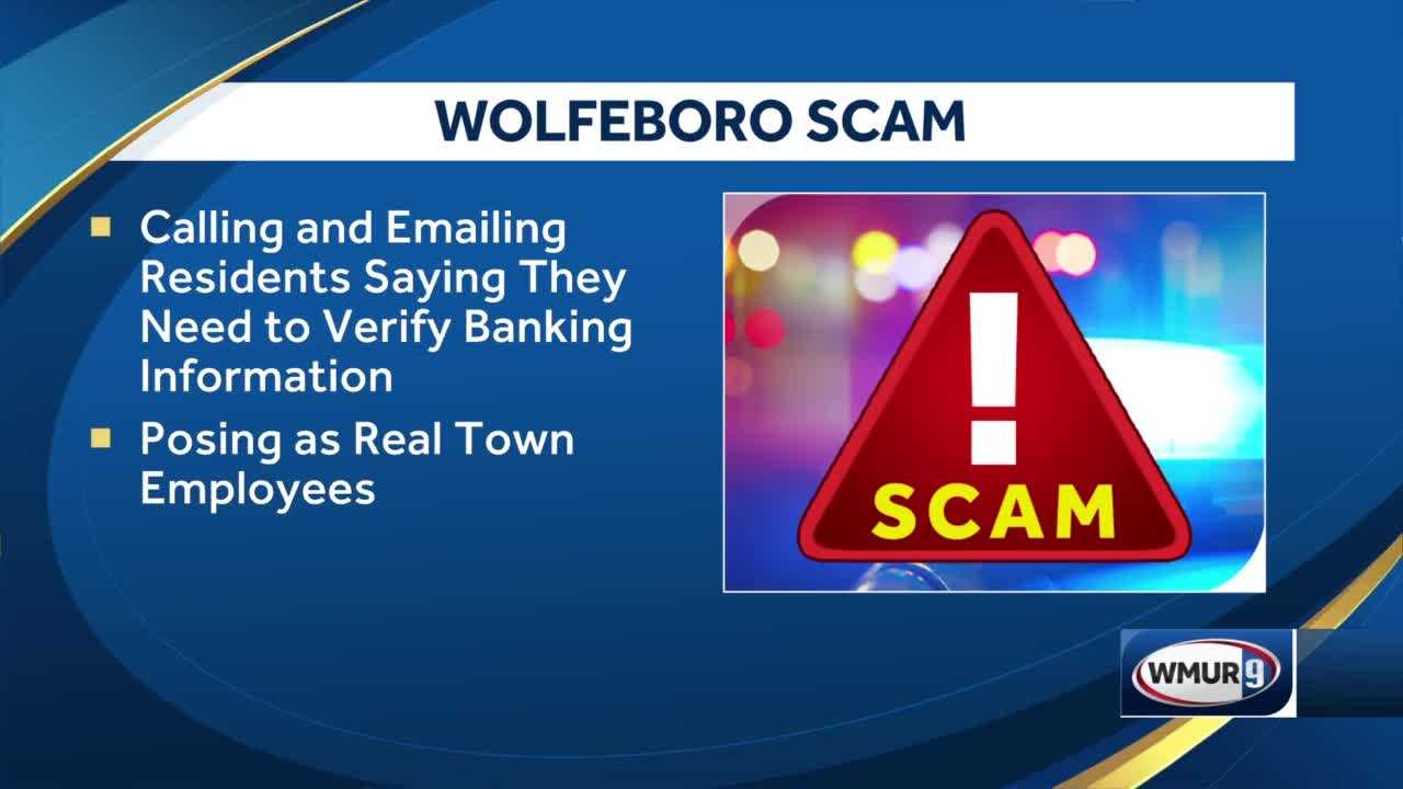 Wolfeboro Police Warn Of Scammers Pretending To Be Town Employees