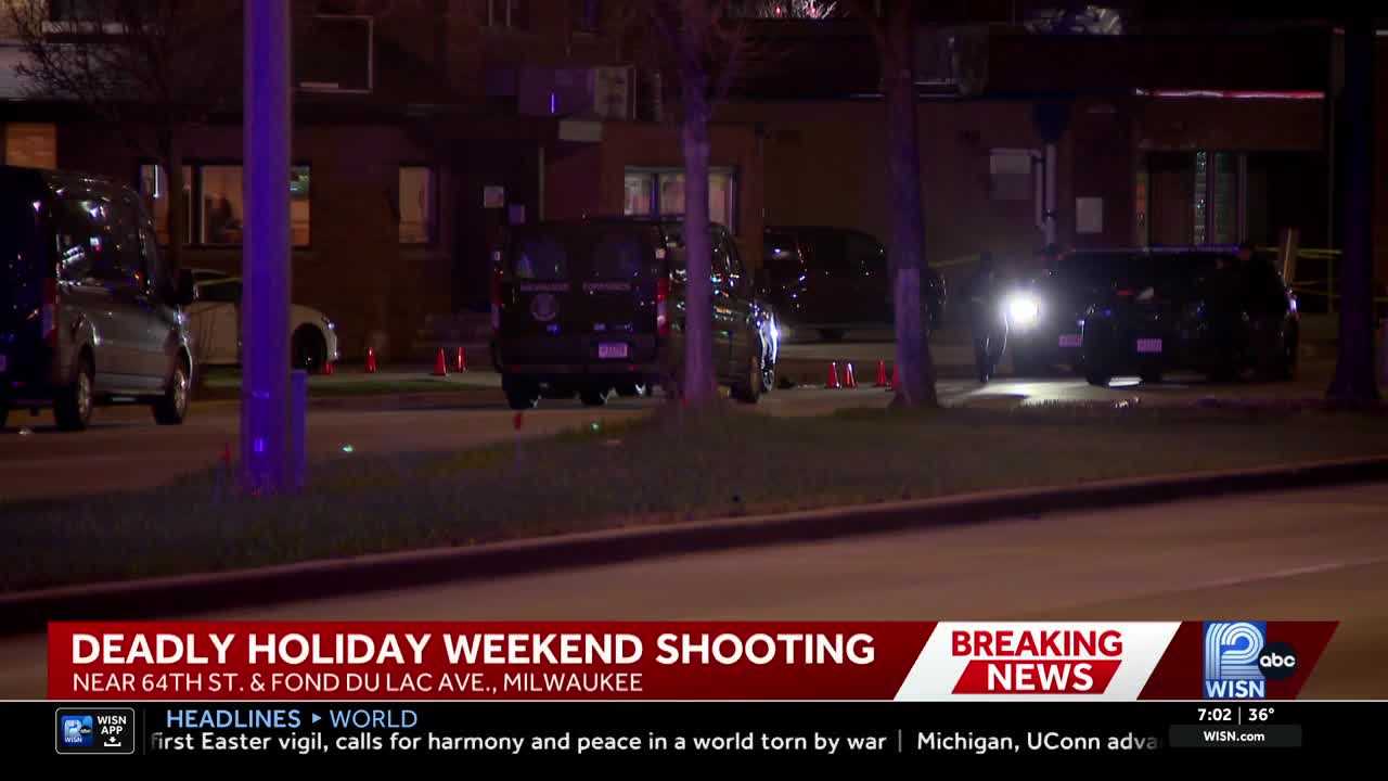 Holiday weekend shooting kills 1 in Milwaukee, police investigating