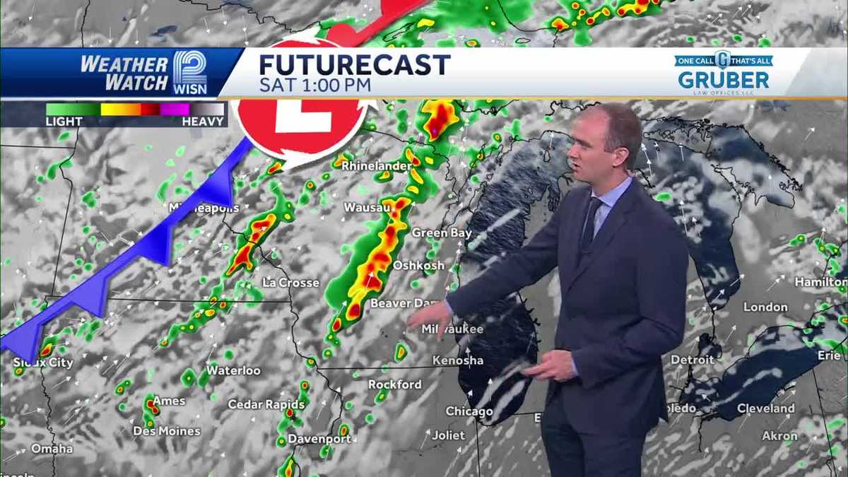 Weather: Hot To Storms Saturday