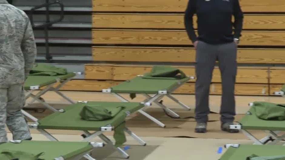 Emergency shelter exercise