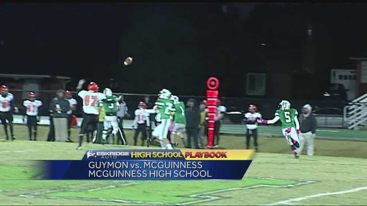 High school football: Guymon vs. McGuinness