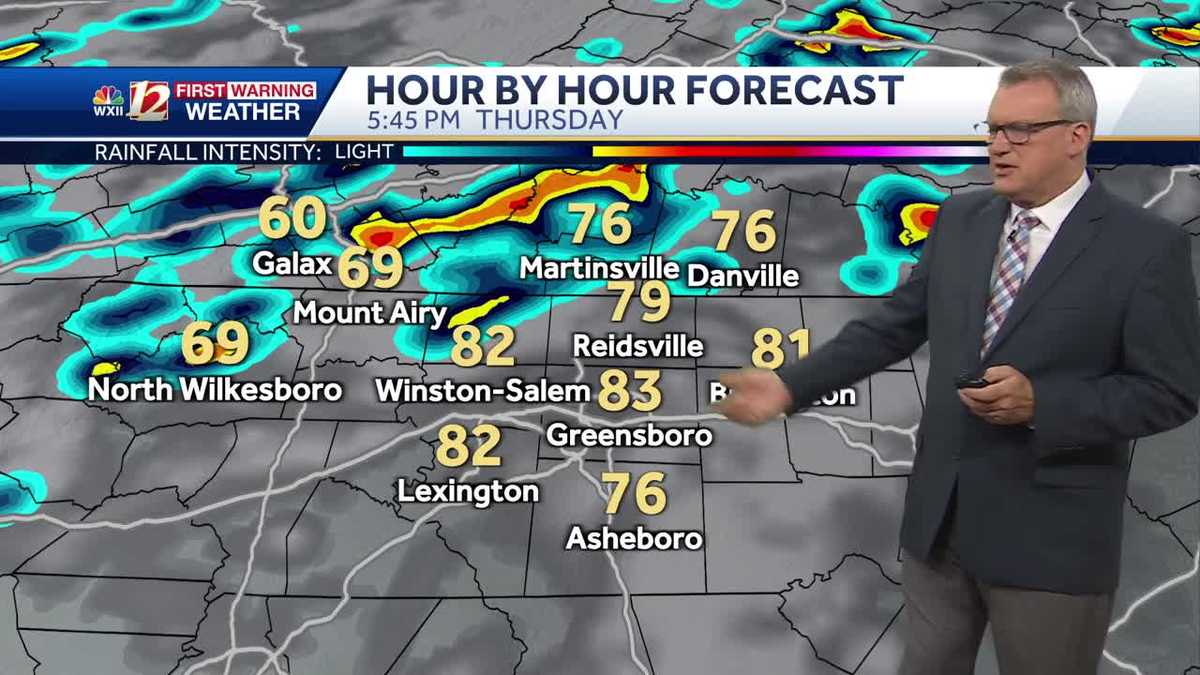 Triad weather begins to get more unsettled Wednesday, trending much ...