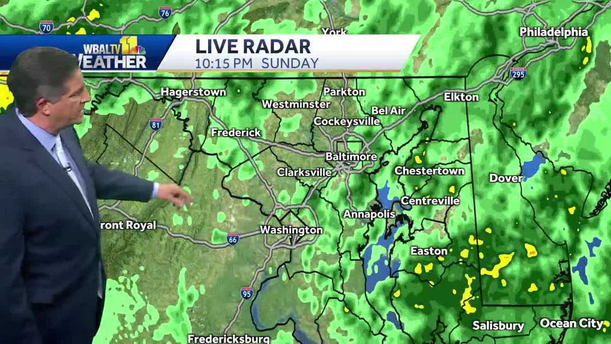 Rain returns to the area Saturday night