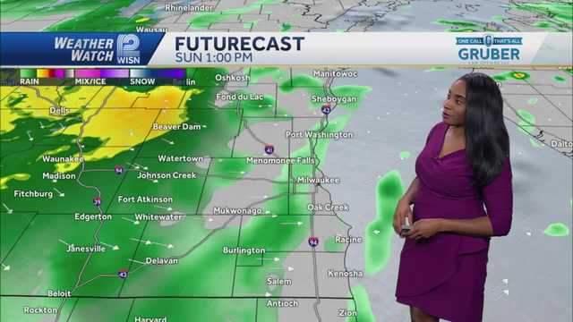 Weather: More rain and stronger winds Sunday - Vimarsana News