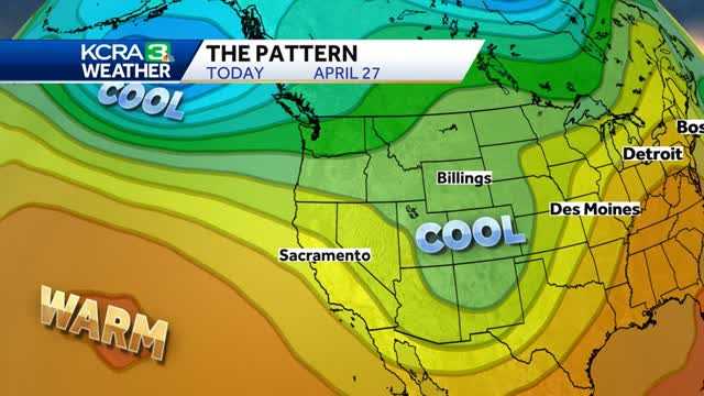 Clearing skies and warming temperatures for the week ahead