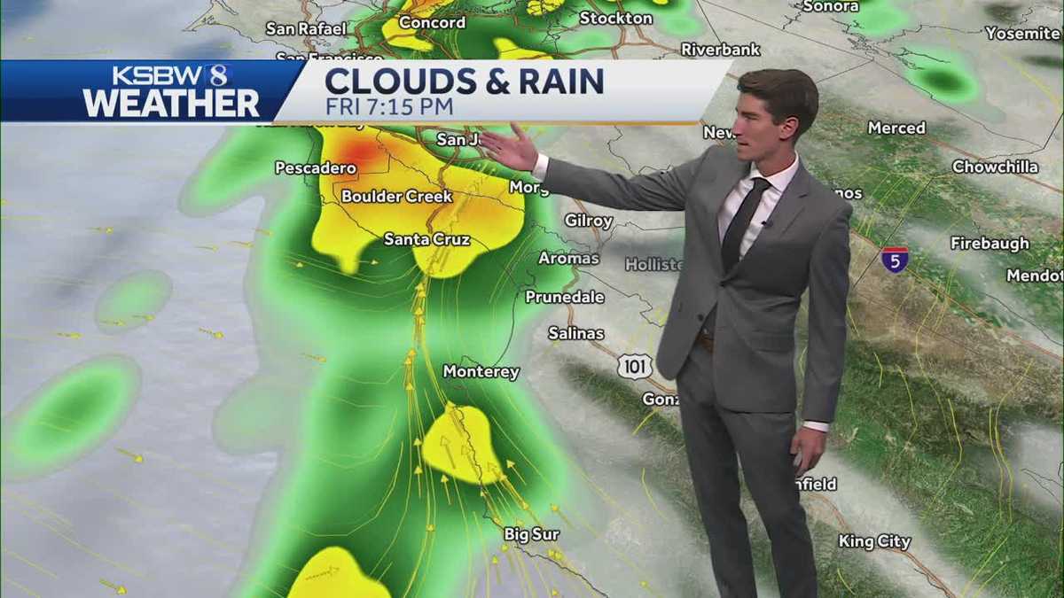 Heavy rainfall expected Friday night with on-and-off showers until ...