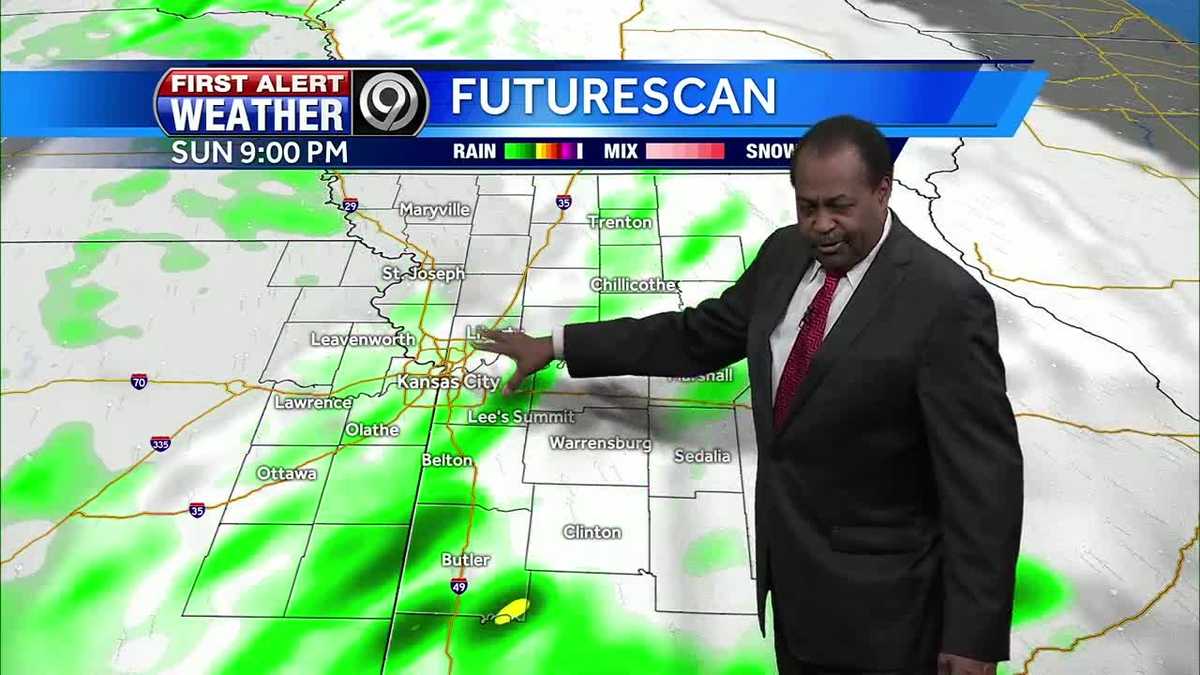 First Alert Forecast: Rain chances Monday, spring temps stick around
