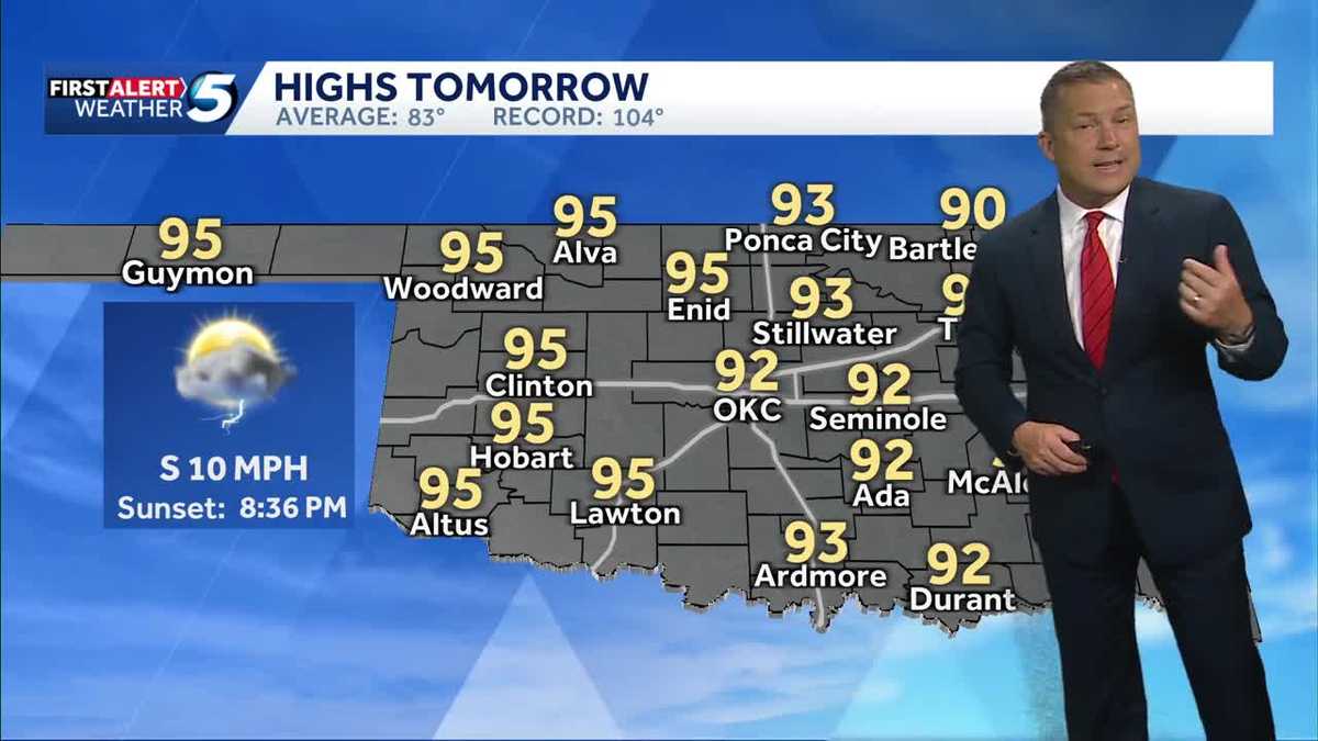 Severe storms for tonight and tomorrow