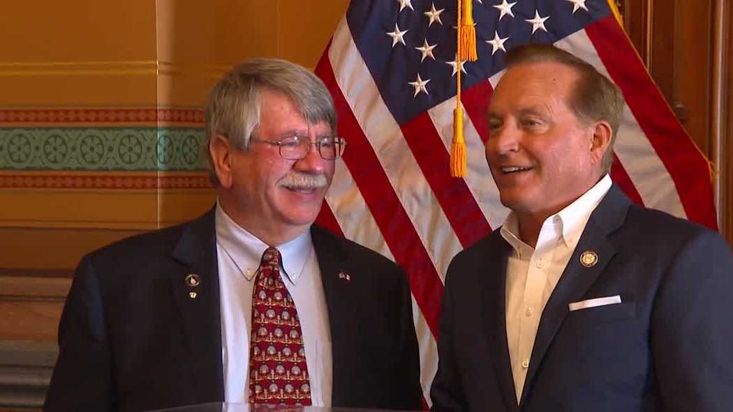 Iowa State Rep. Dean Fisher honored for Safe at Home program