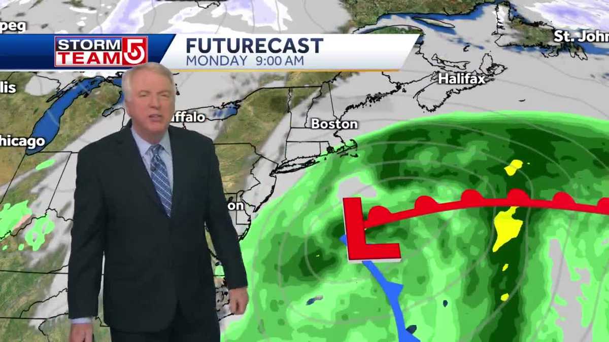 Video: Watching track of coastal storm early next week
