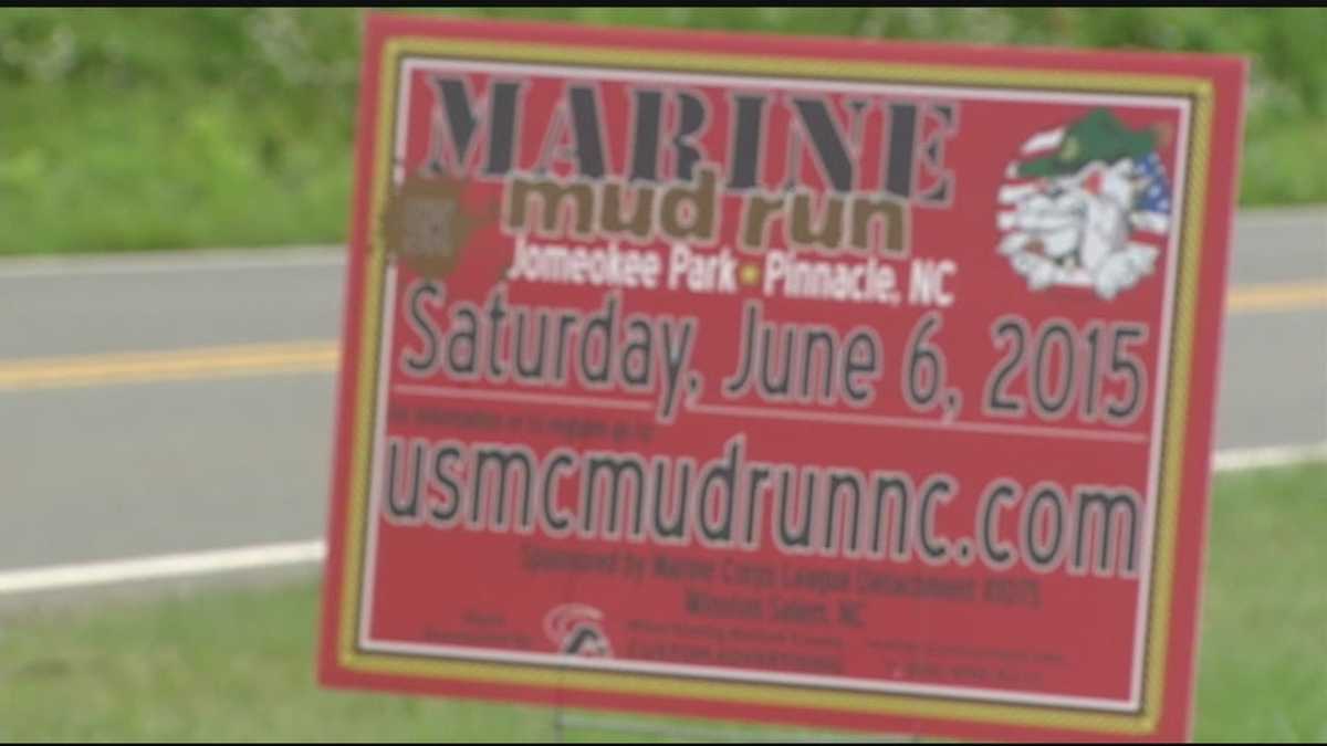 Marine Mud run