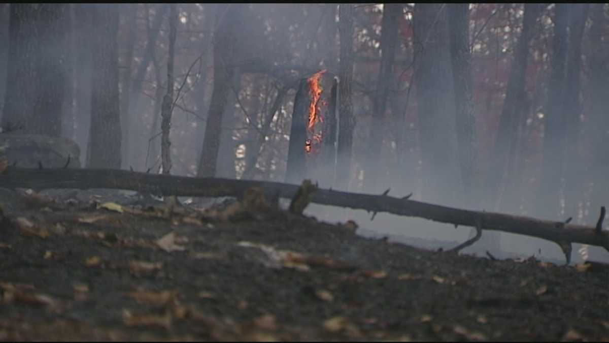 Pilot Mountain Fire One year later