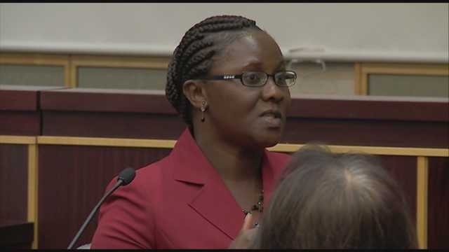 Woman suing Disney becomes emotional in court