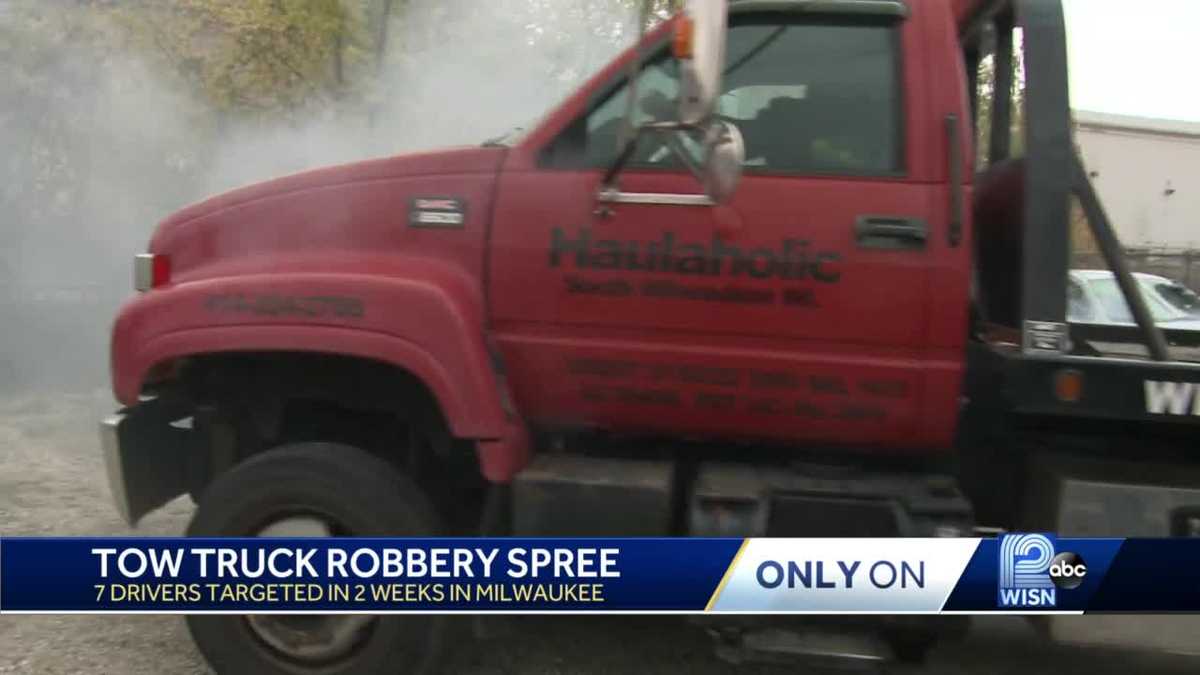 7 Milwaukee tow truck drivers robbed at gunpoint in 3 weeks
