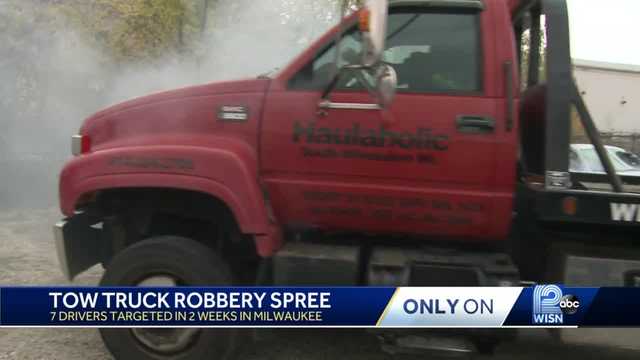 Seven tow truck drivers robbed at gunpoint in Milwaukee in three weeks - Vimarsana News
