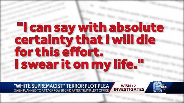 Man with Wisconsin ties admits role in white supremacy terror plot - Vimarsana News
