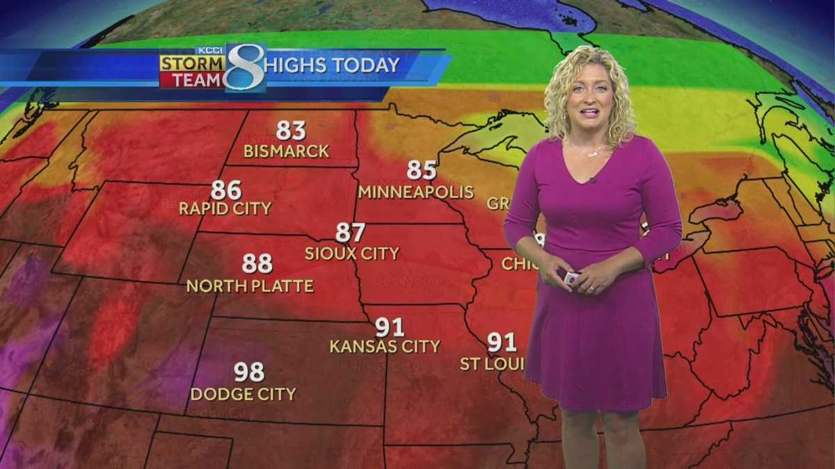 KCCI 8 News This Morning Sunday Forecast