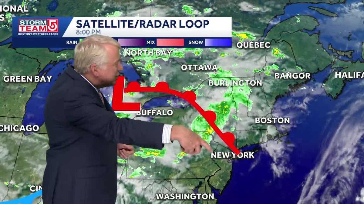  Friday storms, warmer days next week