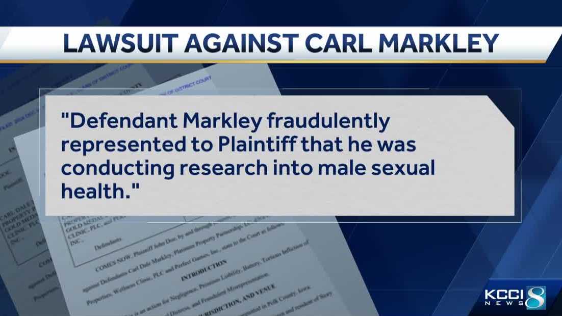 Iowa crime: Carl Markley faces another lawsuit over fake study