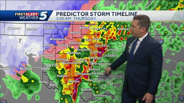 TIMELINE: Storms expected in Oklahoma overnight, into the morning - Vimarsana News