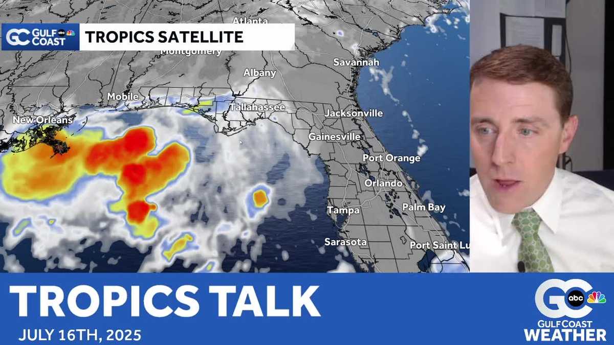 Tropics Talk: Invest 93L to bring heavy rain and flooding to northern Gulf Coast through Thursday