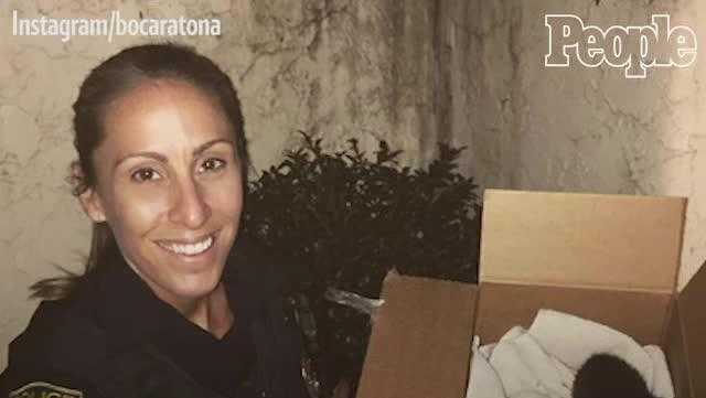 'Cat cop' rescues all the strays she finds along patrol route
