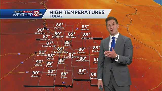 KANSAS CITY WEATHER: Impact Day Wednesday due to ozone pollution and pop-up storms - Vimarsana News