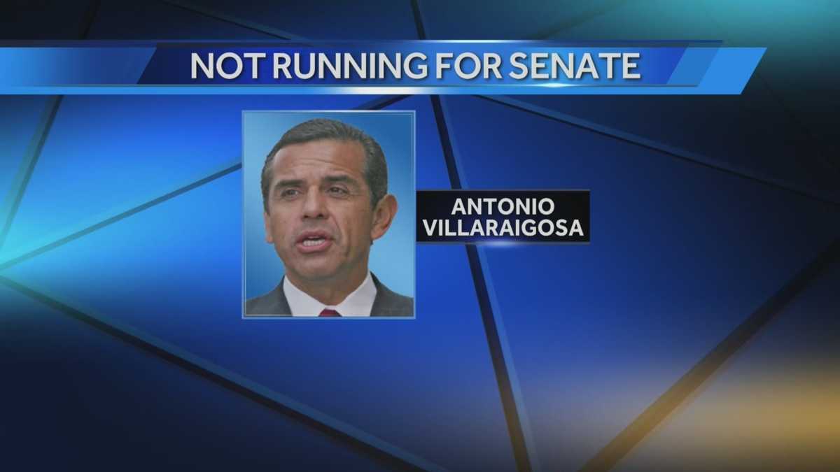 The Riggs Report: Antonio Villaraigosa won't run for US Senate