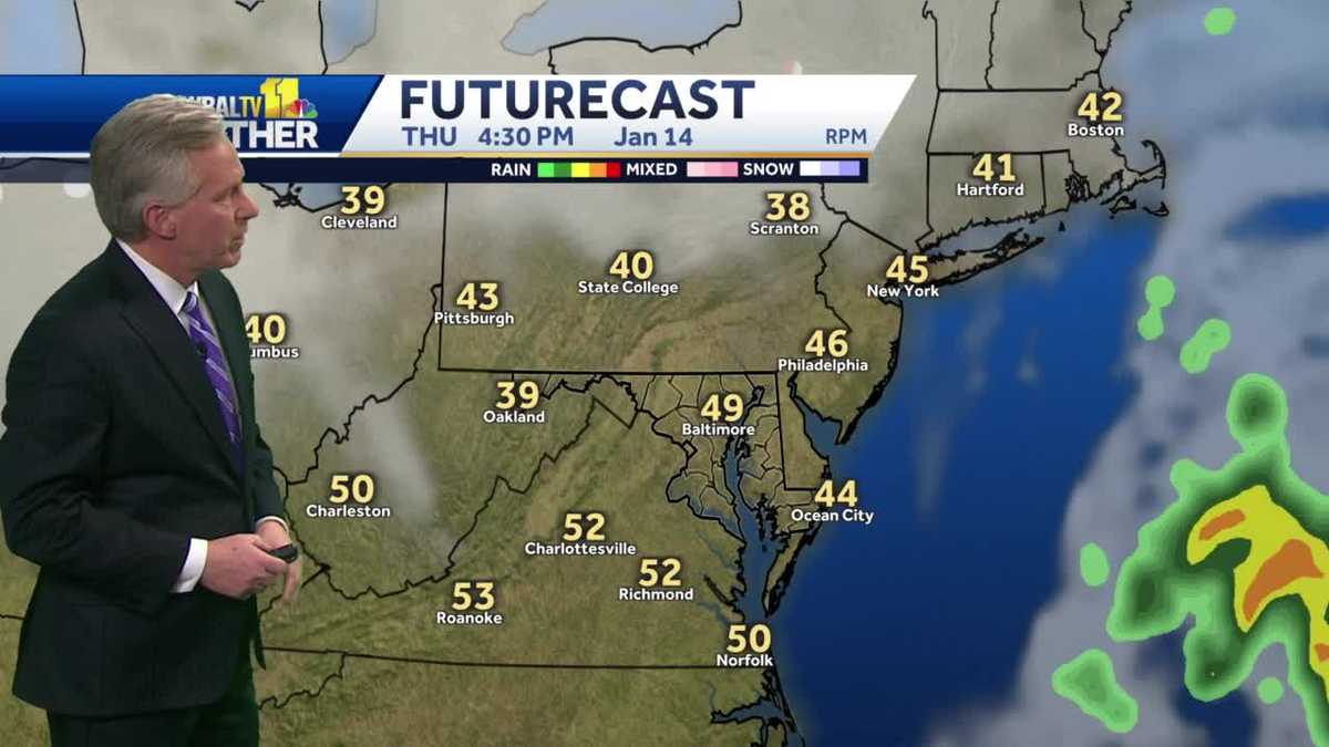 Partly Cloudy Mild Thursday