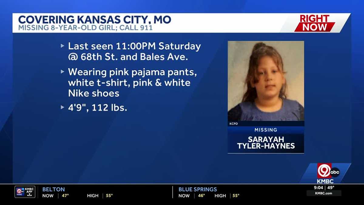 Missing 8-year-old girl in Kansas City found with family