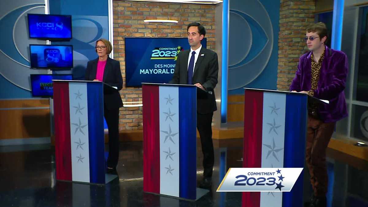 Race for Des Moines mayor Watch KCCI's mayoral debate