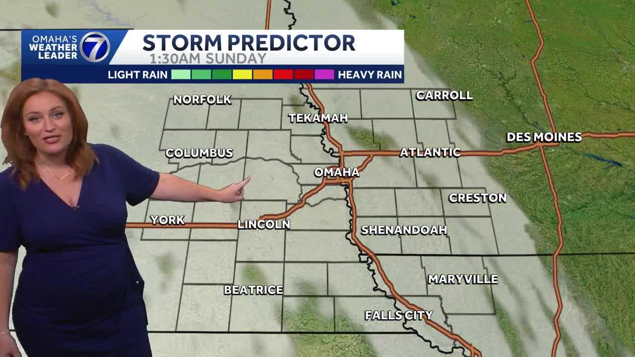 Bright, warm Saturday afternoon for Omaha area