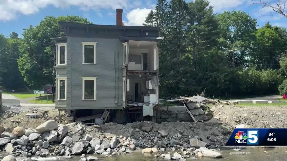 Vermont town faces $20 million in flood damages with a just $1.3 million budget