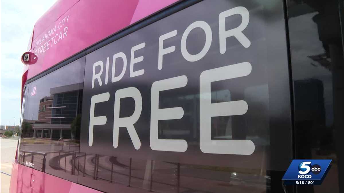 Oklahoma City streetcars free to ride after pilot program success - KOCO
