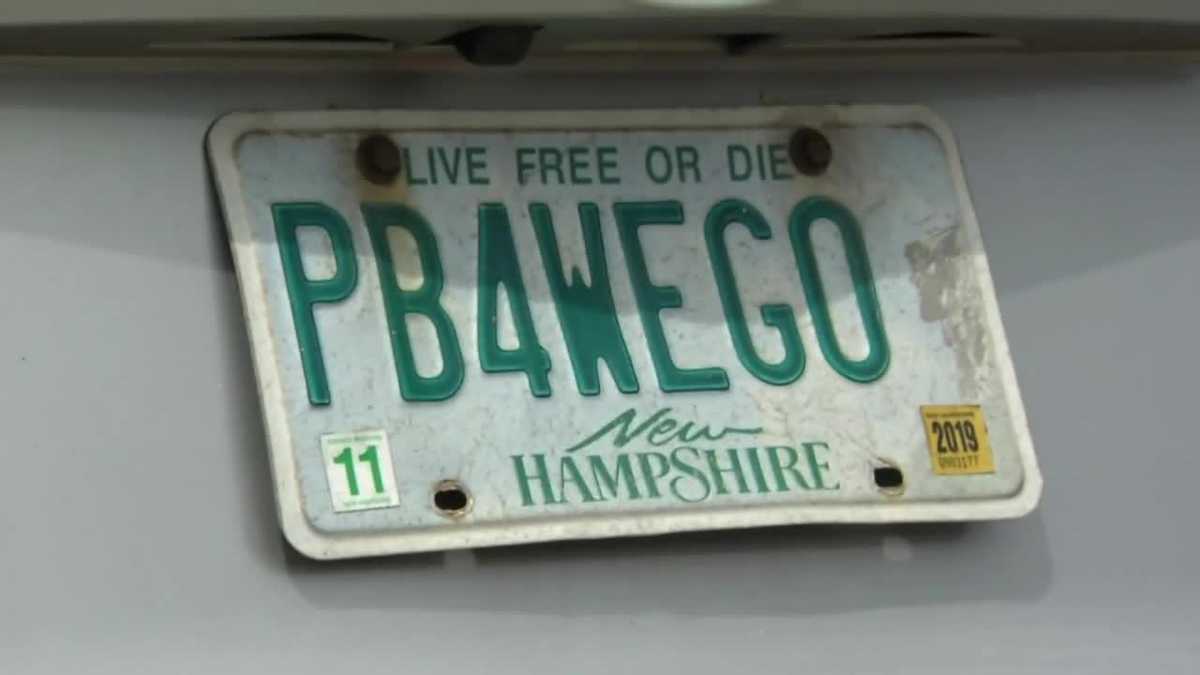 New Hampshire governor steps in to save mother's vanity plates