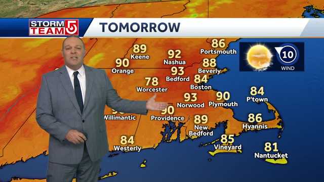 Video: Sunny, hot day to start weekend