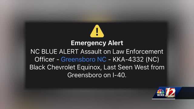 What is a blue alert? Alert sent after Greensboro officer was shot explained - Vimarsana News