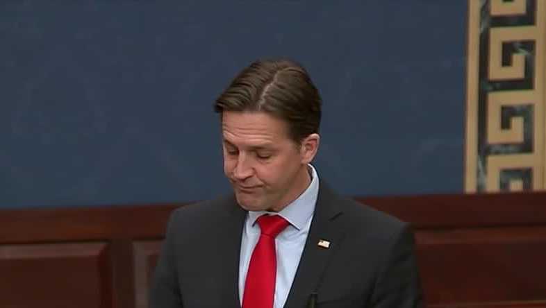 Nebraska Sen. Ben Sasse says goodbye on U.S. Senate floor – KETV