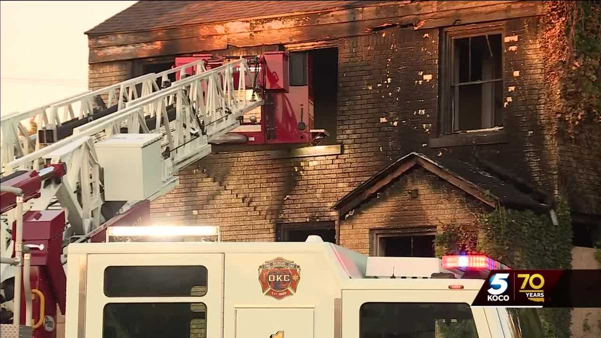 Crews put out flames at northwest Oklahoma City home