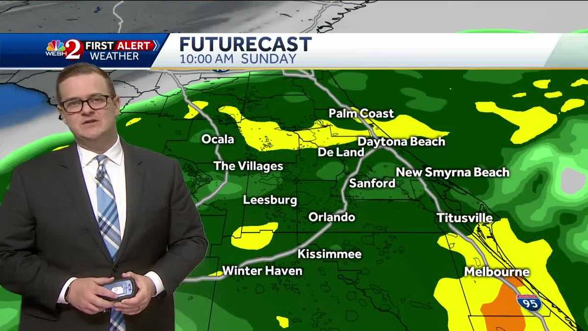 Soggy Sunday Forecast