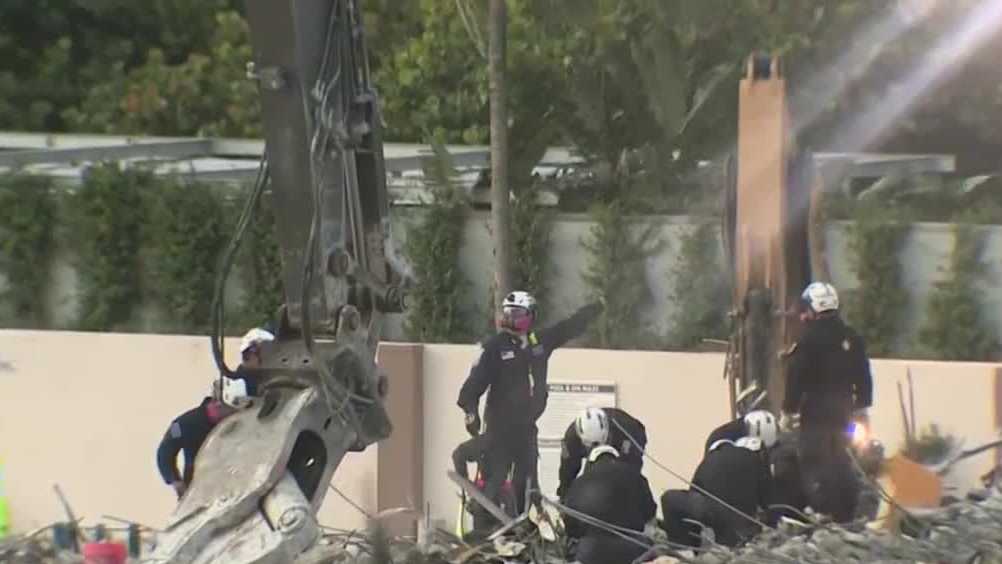 Indiana rescue team says Florida condo collapse among 'most labor ...