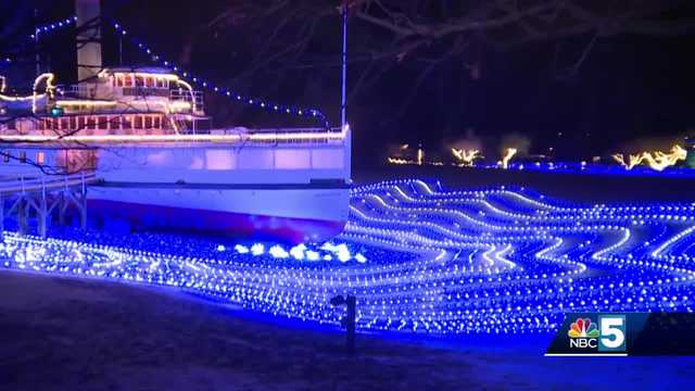 The Shelburne Museum keeping the holiday spirit going through their winter lights display - Vimarsana News
