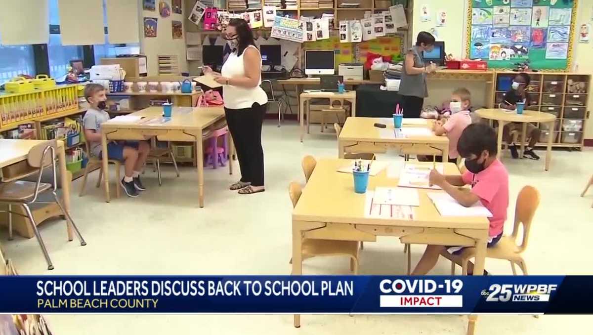 Palm Beach County School District lays out school plan