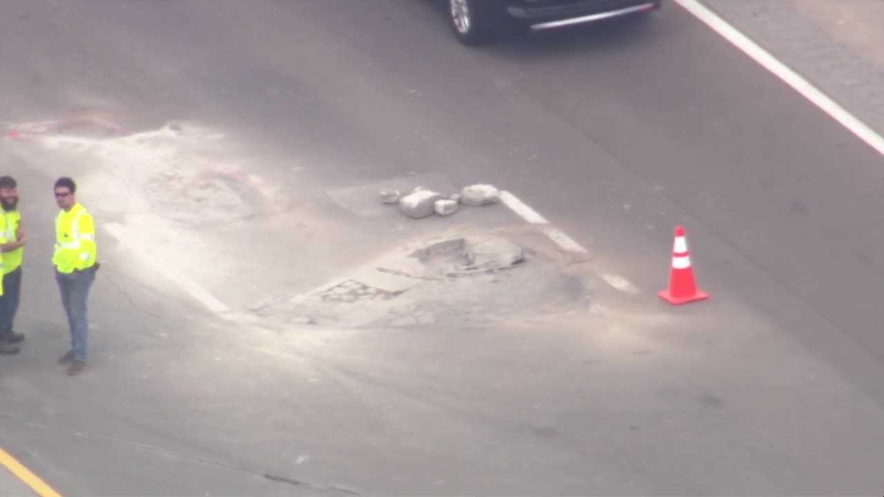 2 lanes closed on I-65 south in downtown Louisville for pothole repair - Vimarsana News