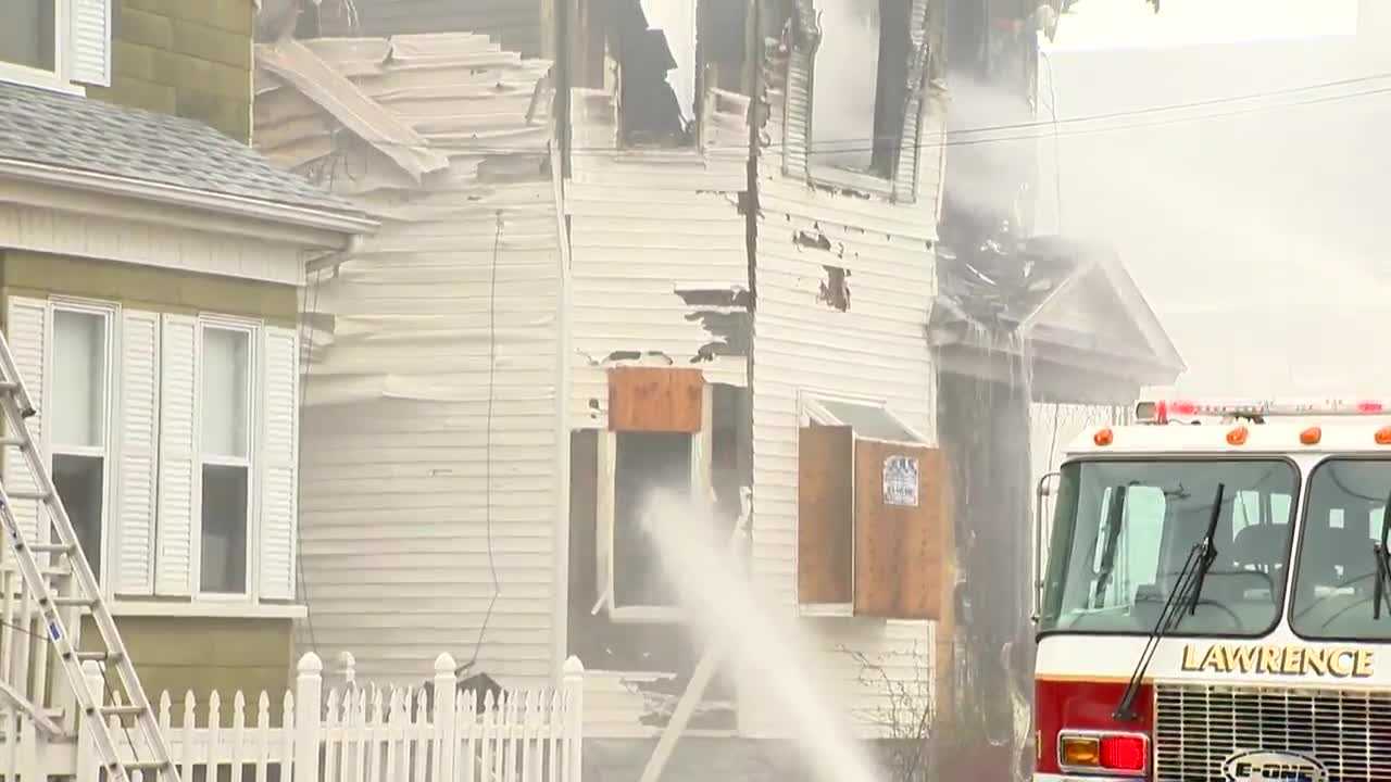 Fire Ravages Home Impacted In Merrimack Valley Gas Explosions