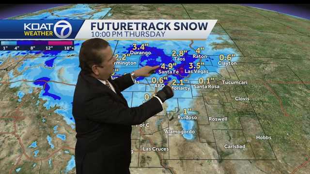 Calm Wednesday before winter storms enter New Mexico - Vimarsana News